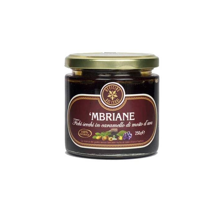 MBRIANE - Oven-baked dried figs | Italian product for wholesale by Officine dei Cedri