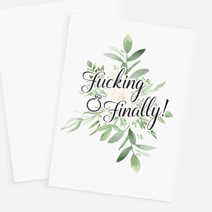 Fucking Finally (Ring) for wholesale by Elemenopee Design