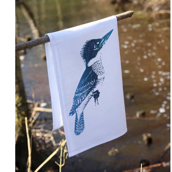 kingfisher viskestykke for engroshandel hos Frohstoff Meike Marie Buchholz