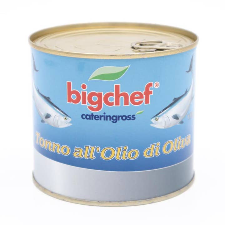 Calabria da Gustare - Wholesale Tinned Fish - Big Chef Tuna in Olive Oil 620 g0