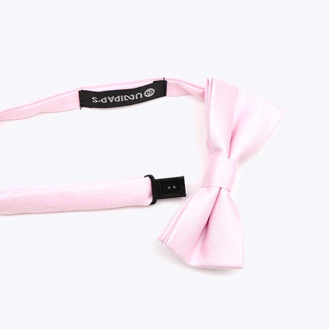 Unipap's – wholesale Flugor – Barn – Rosa Glittrig Fluga nr 2 Barn i Polyester "Armand"