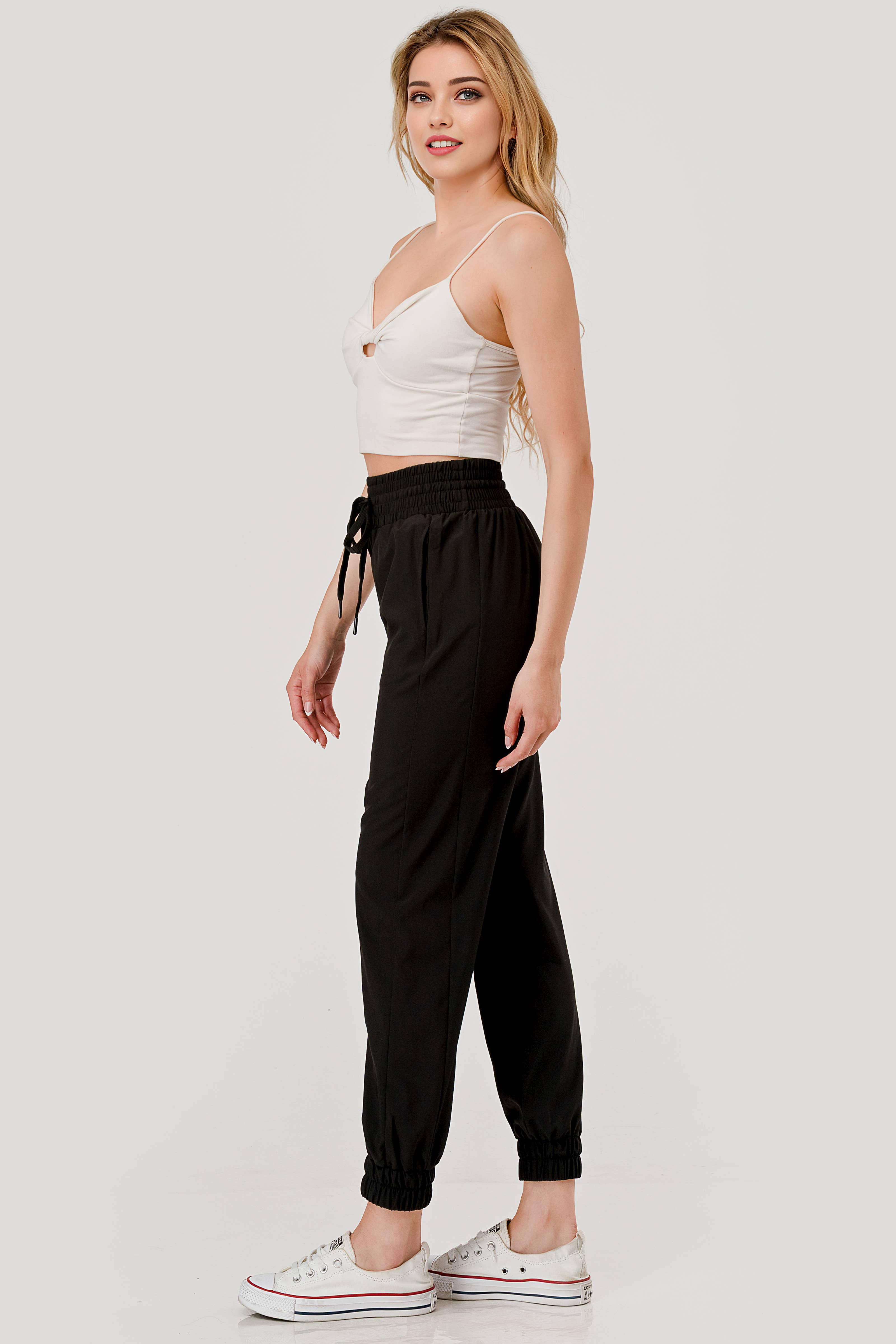 REDFINCH APPAREL INC - Wholesale Athletic Sweatpants/Joggers - Women's - Womens Windbreaker Drawstring Jogger Pants5