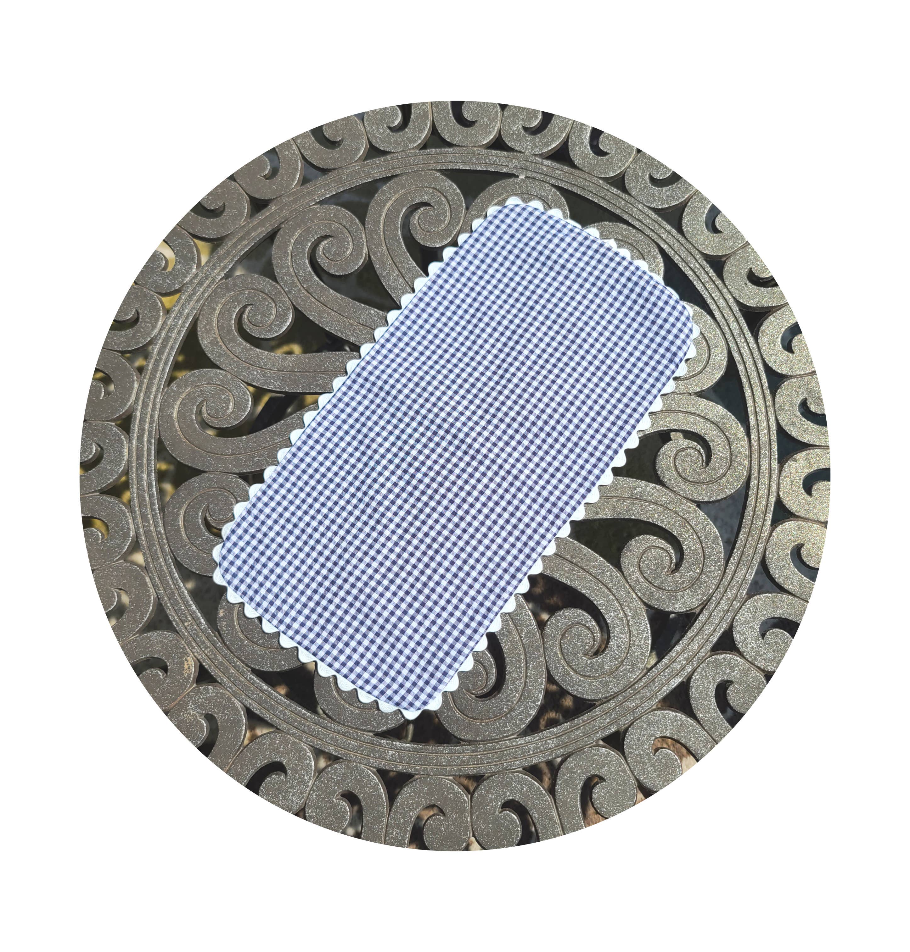 THE ROYALTY COLLECTION - Vente Bavoir d'épaule – bébé - Chiffon vichy Baby Burp avec Ric Rac11