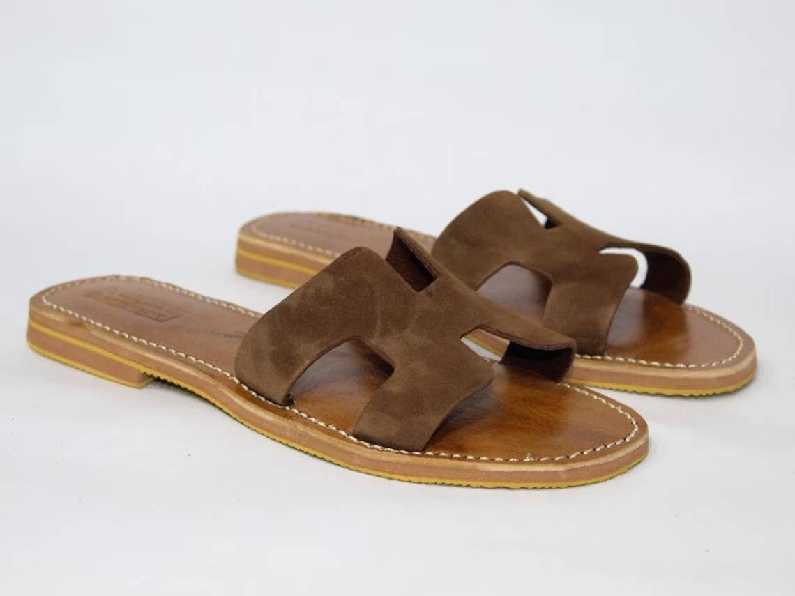 HandmadeBestSeller – wholesale Sandals – Women's – Moroccan suede sandals sewn entirely, handmade7