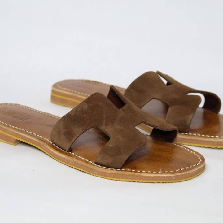 HandmadeBestSeller – wholesale Sandals – Women's – Moroccan suede sandals sewn entirely, handmade7