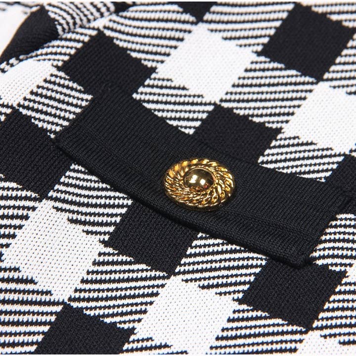 Productseeker - Wholesale Cardigan - Women's - JK071 Chic Plaid Cardigan Jacket - Autumn Essential29