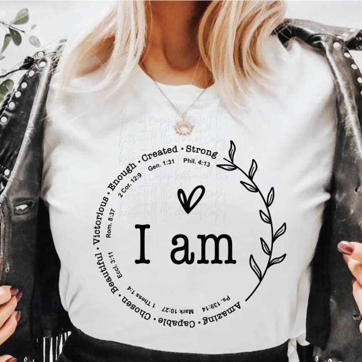 I Am Tee for wholesale by KNT Designs