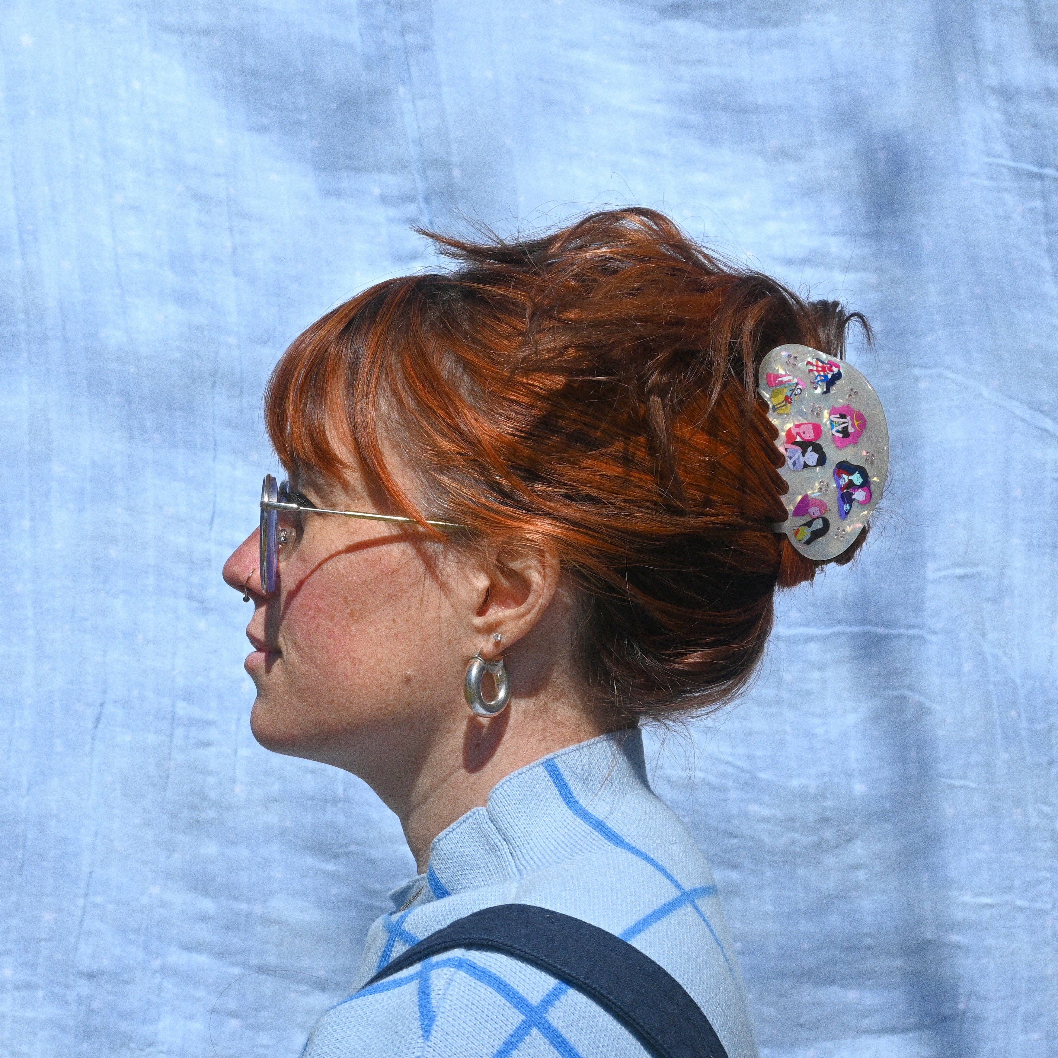 Tiny Made - Wholesale Hair Clip - Women's - Themed Collage Clips3