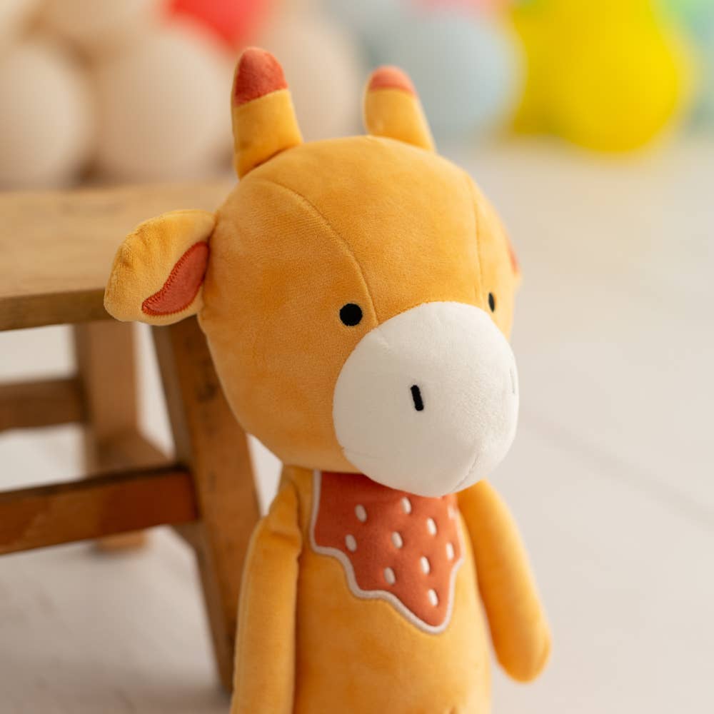 Crochetts – wholesale Doll accessory kit – Kids – Orange giraffe rag doll1