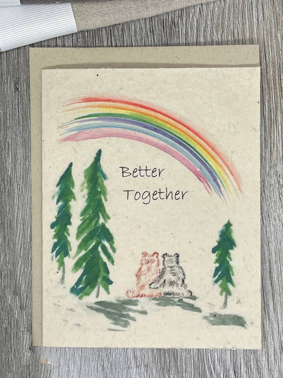 Plantable Card | Friendship | Better Together for wholesale by 1 Simple Seed