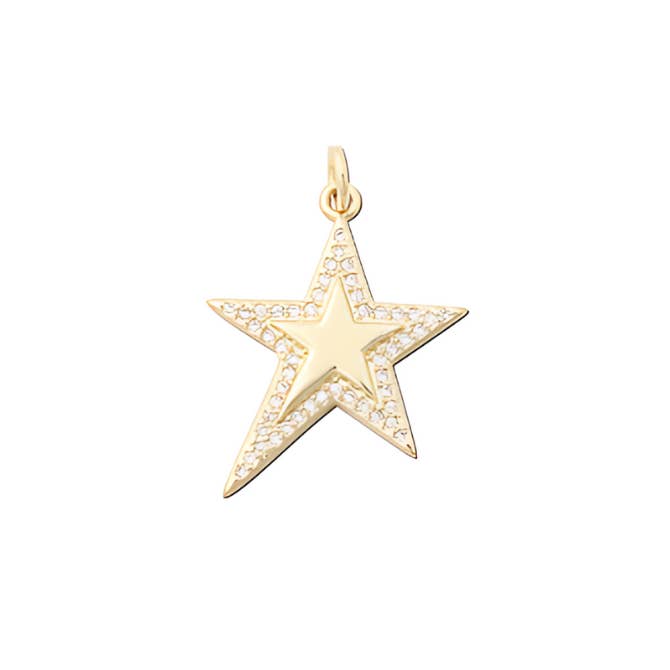 Gold Pave Star ~ Deep South Originals for wholesale by Deep South Originals Inc.
