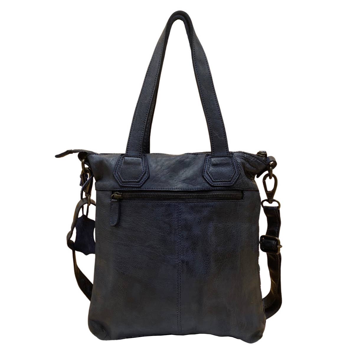 Arrigo - Wholesale Shoulder Bag - Women's - Braided Leather Leather Bag with a Short and a Long Handle7
