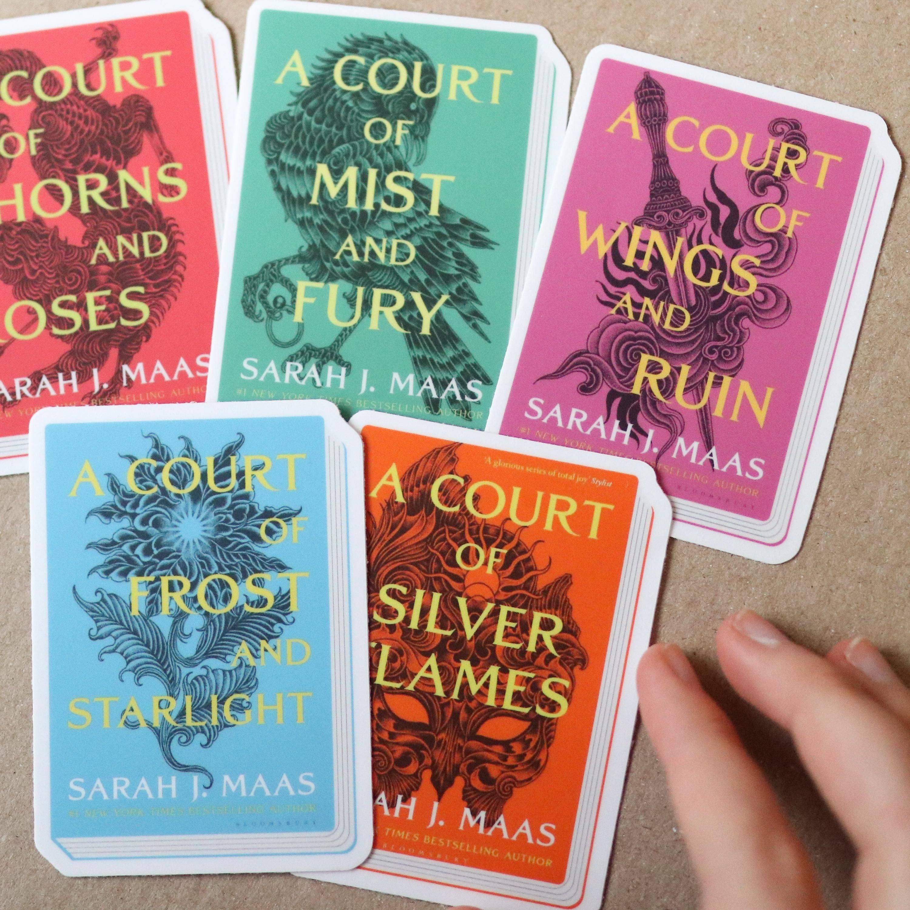 The Sticker Shop - Wholesale Sticker - ACOTAR-serie waterdichte stickerset door Sara J. Maas1