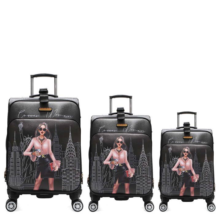 Nicole Lee USA - Wholesale Luggage - 3 PIECE LUGGAGE SET14