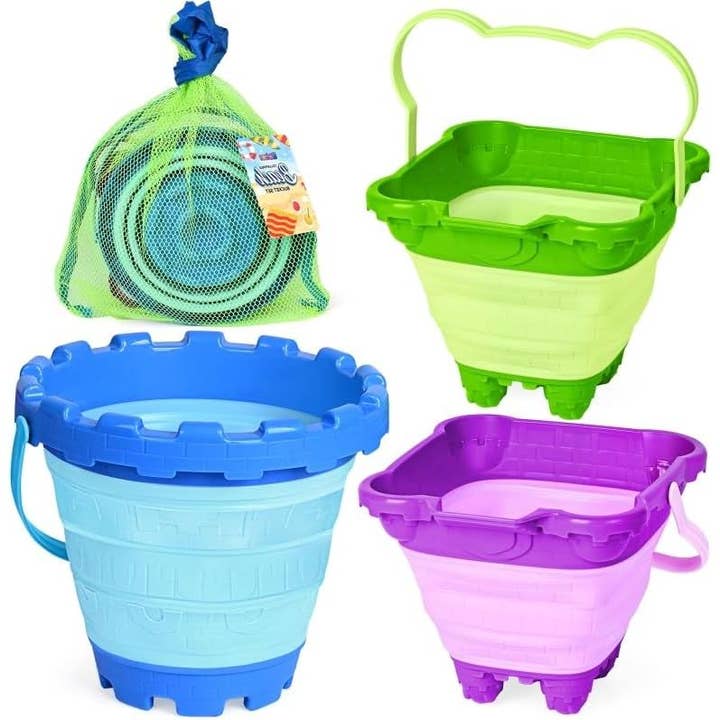 GreatBuy.com - Wholesale Beach/Pool Toy - Kids & Baby - 3pc BEACH BUCKET PLAYSET C/P 16