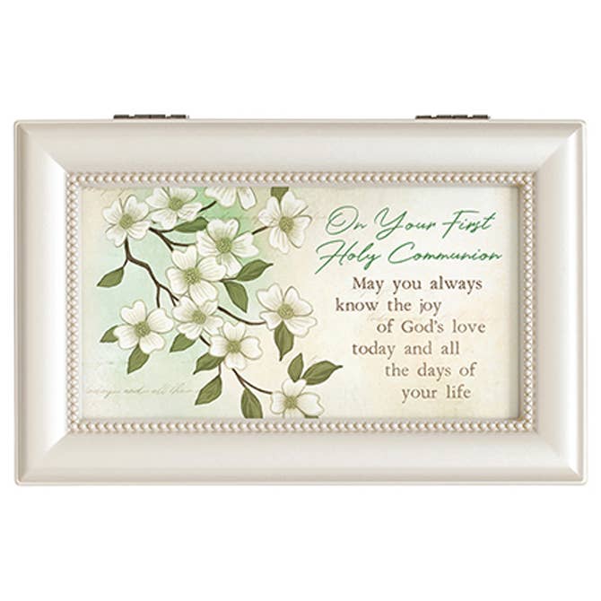 "Holy Communion" Music Box for wholesale by Gift & Garden by Carson