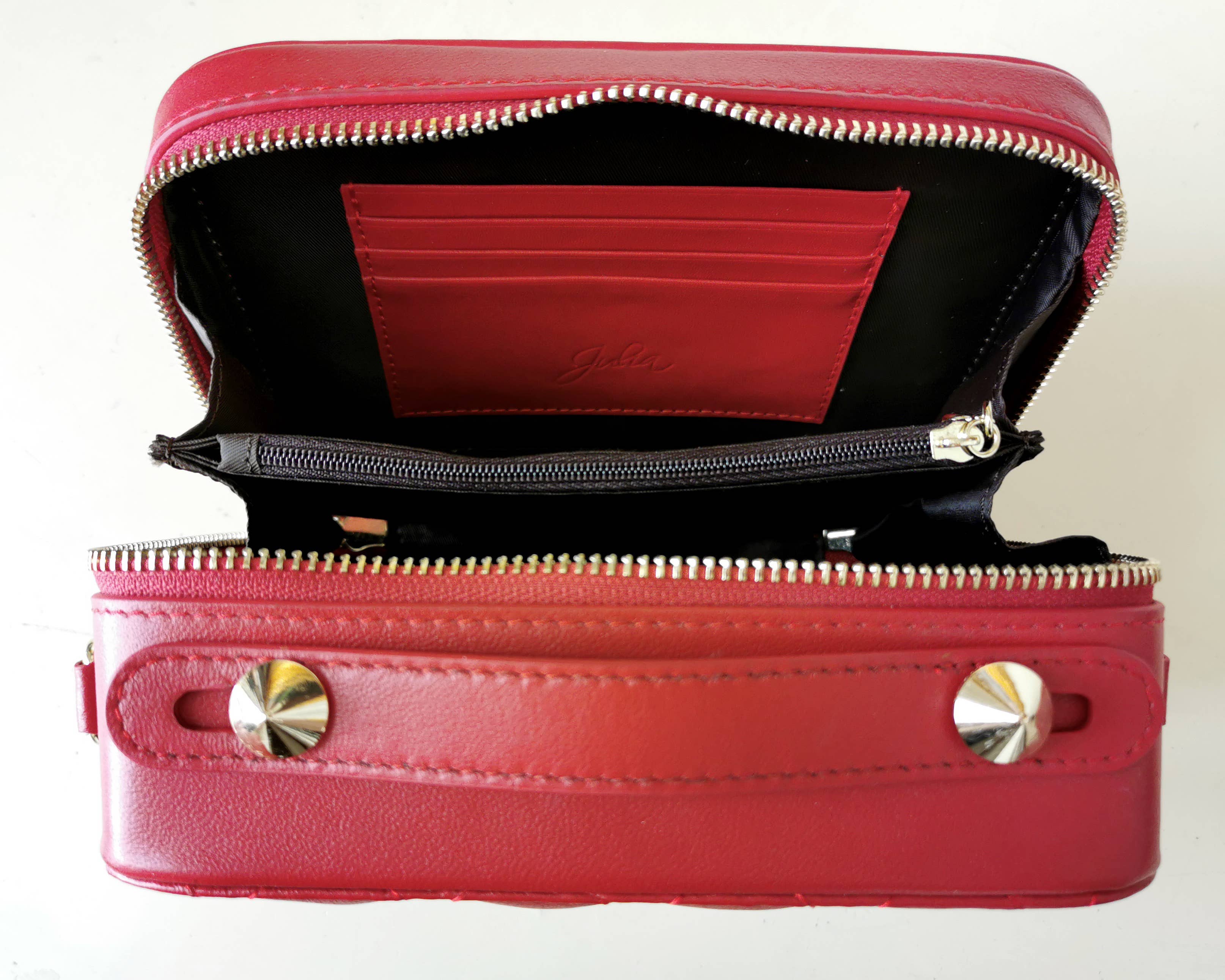 JULIA PARIS - Venta al por mayor Bolso con asas - Mujer - Bolso rectangular acolchado de piel suave de cordero10