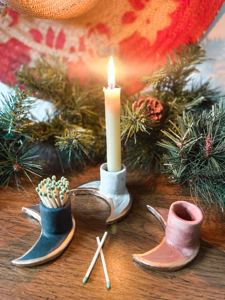 Gold Moon Holder for wholesale by Green Jeans Houseplants