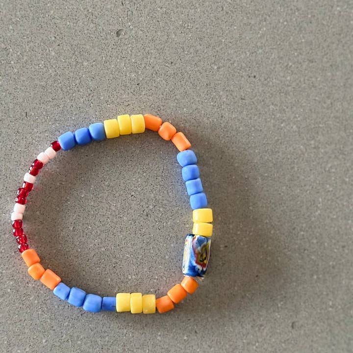 PLEATS🌸 Bracelet - AFRICA for wholesale by Bright Threads