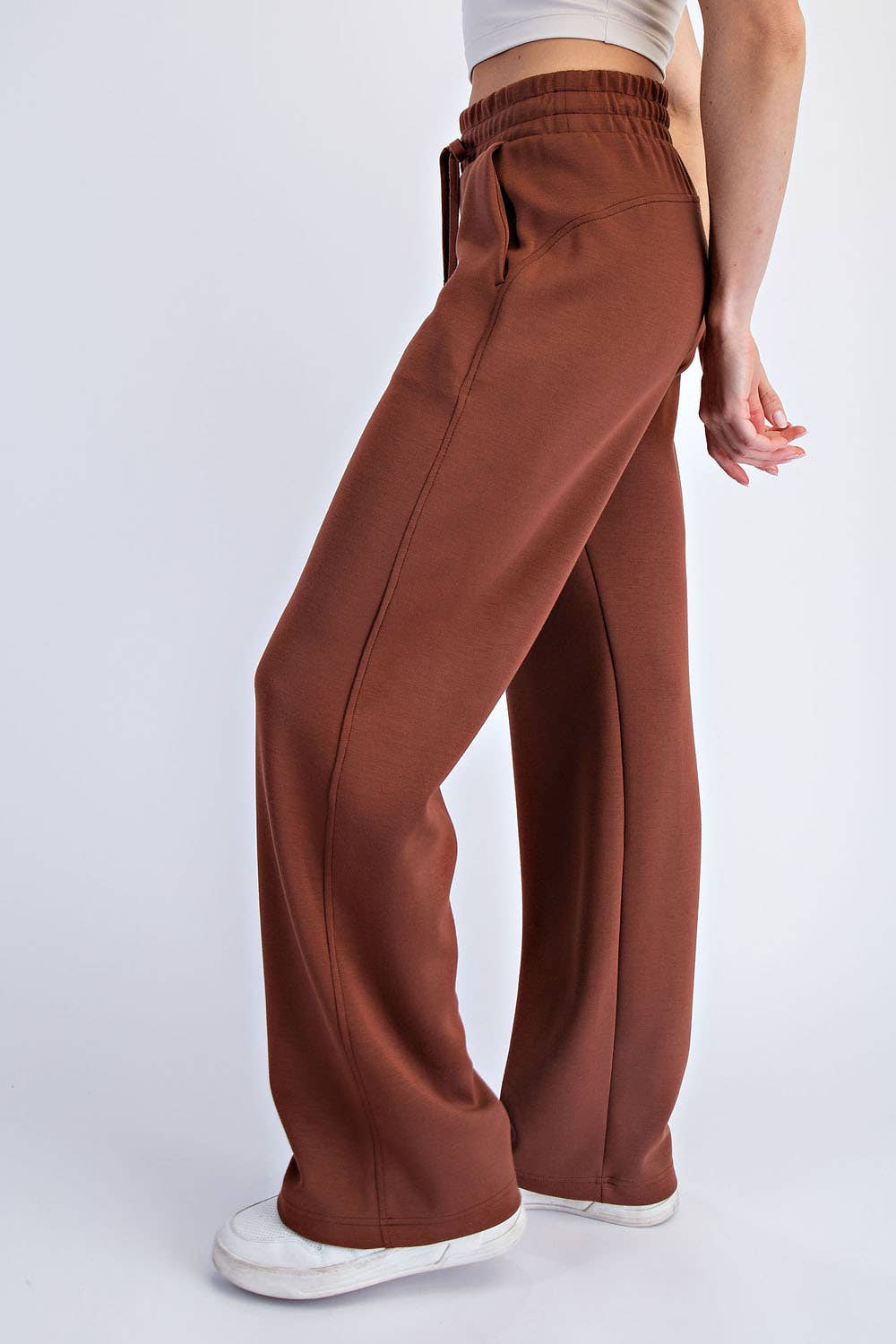 Rae Mode - Wholesale Pants - Women's - MODAL SCUBA STRAIGHT PANT50