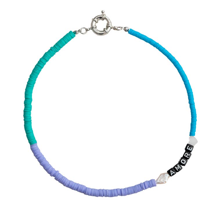 Amore Motto Y2K Necklace for wholesale by Color Manifesto