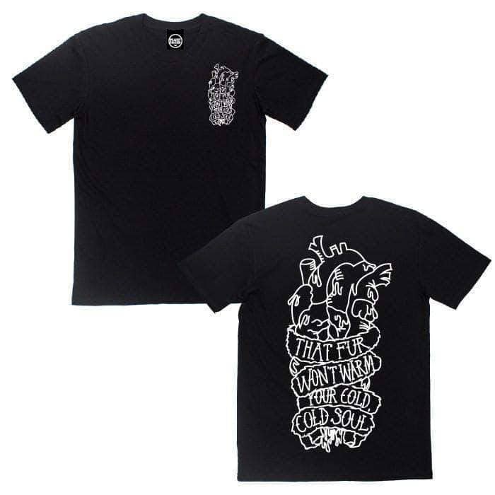 Soulless Double Side - Black for wholesale by Plant Faced Clothing