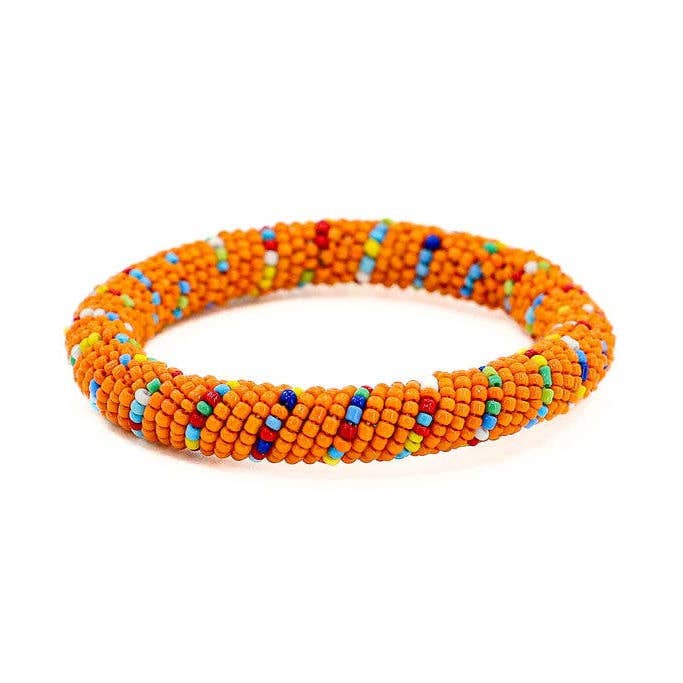 Gitzell FairTrade - Wholesale Beaded Bracelet - Maasai Beaded Bracelet Stack, Set of 122