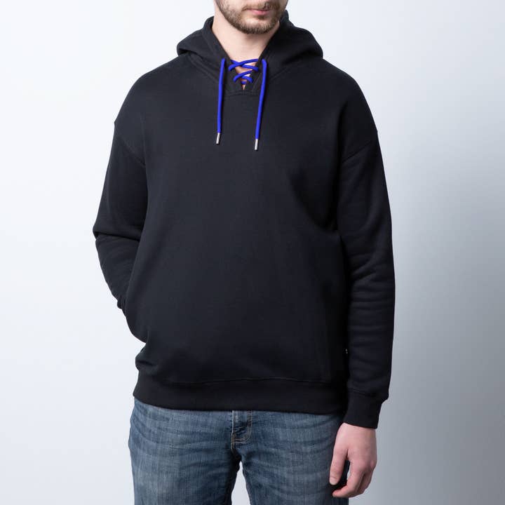 Infinite Sourcing & Trading LLC. - Wholesale Hoodie - Men's - Blank hoodie heavy blend w/Colored drawstring-Build hoodie35