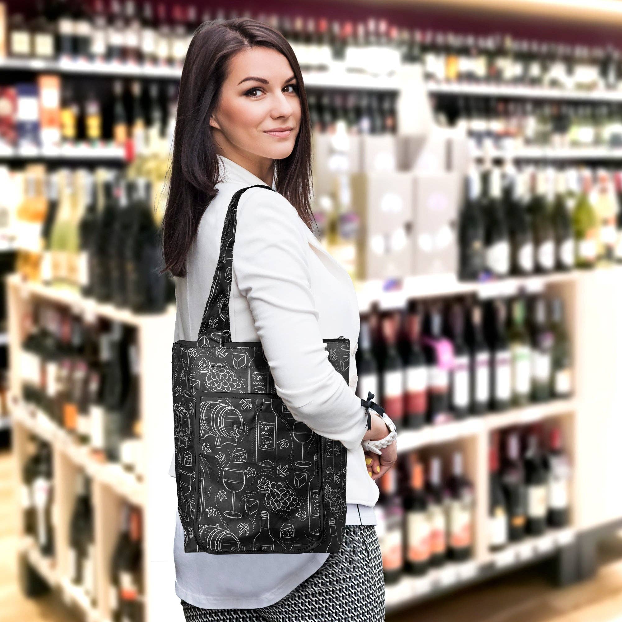 Chris’s Stuff Inc. - Wholesale Grocery/shopping bag - The Wine Cask Shopping Tote1