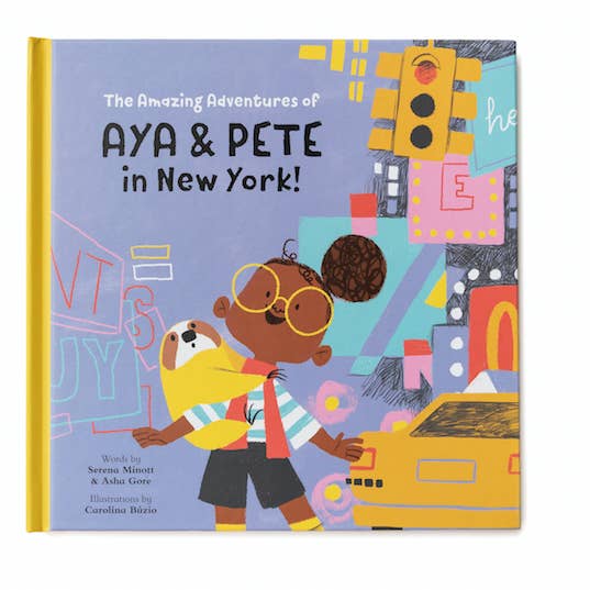 Aya & Pete - Wholesale Book - Kids - The Amazing Adventures of Aya & Pete in New York! (Hardcover