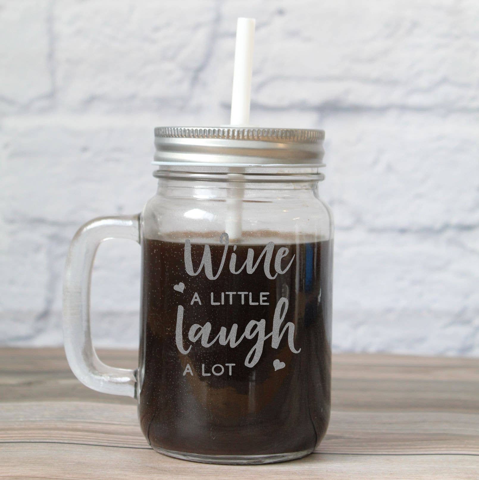 Katie & Company - Wholesale Insulated Mug/Tumbler - Wine A Little Laugh A Lot Mug Wine Tumbler9
