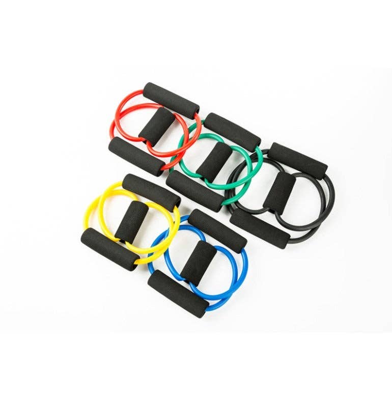 VIGOR - Wholesale Yoga Strap/Band - Yoga Fitness Resistance 8 Word Chest Expander Rope Workout M16