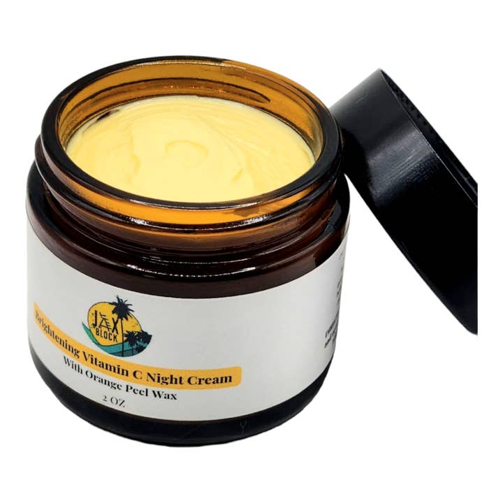 Brightening Vitamin C Night Cream 2 oz. for wholesale by Jax Organix