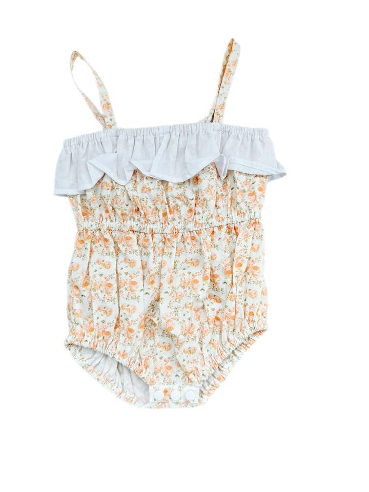 Maia Romper – Ferskenblomst for engroshandel hos Piper&Cloth