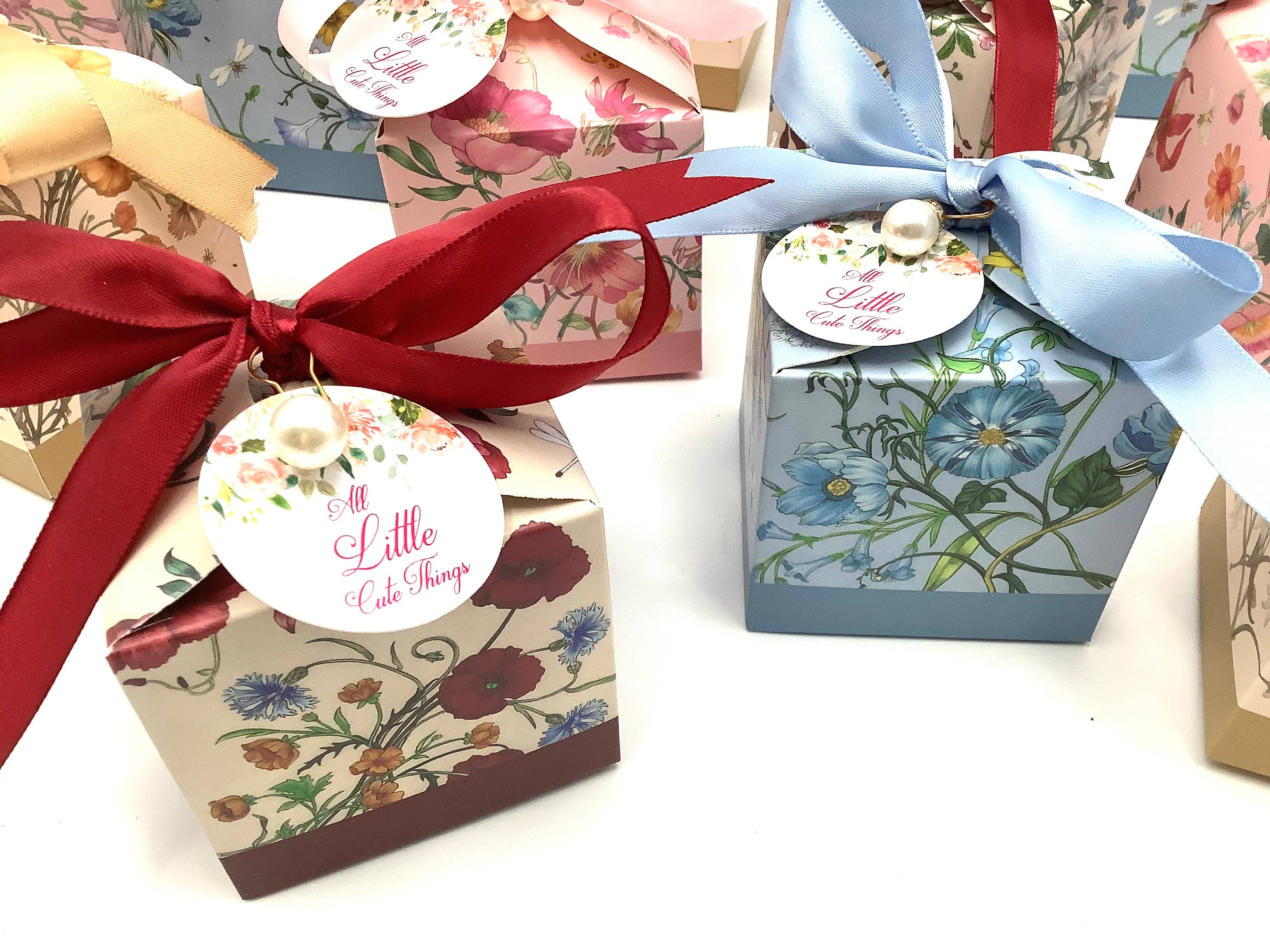 All Little Cute Things - Vendita all'ingrosso Tè in bustine - Bellissima Scatola di Tè Floreale. Tè Nero con Bustina di Petali di Rosa12