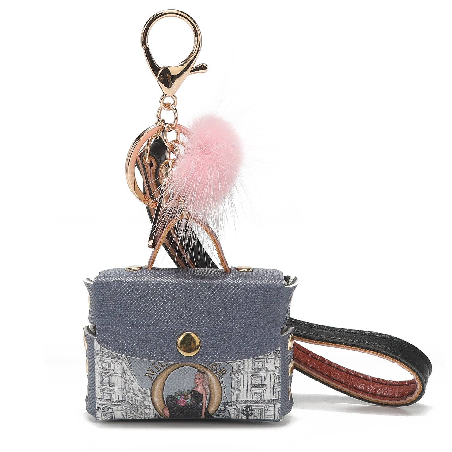 Nicole Lee - Vente Porte-clés – femme - Porte-clés avec étui pour écouteurs Pro Nicole Lee5