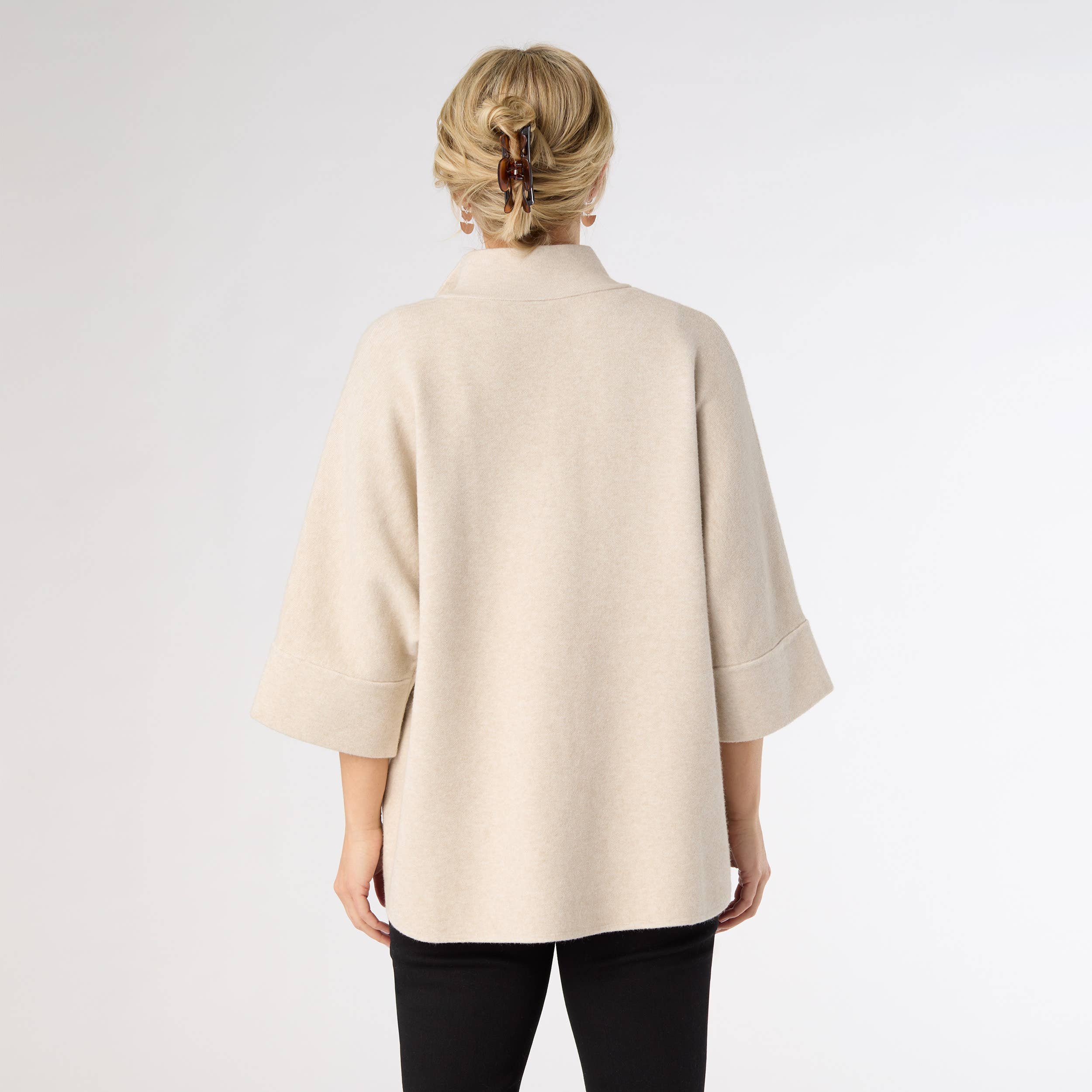 COCO + CARMEN - Vente Veste – femme - Cardigan zippé en strass Heavenly-Luxe avec poches5