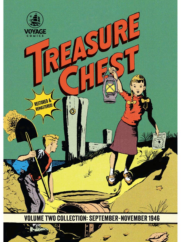 Treasure Chest Volume Two (1946) for wholesale by Voyage Comics & Publishing