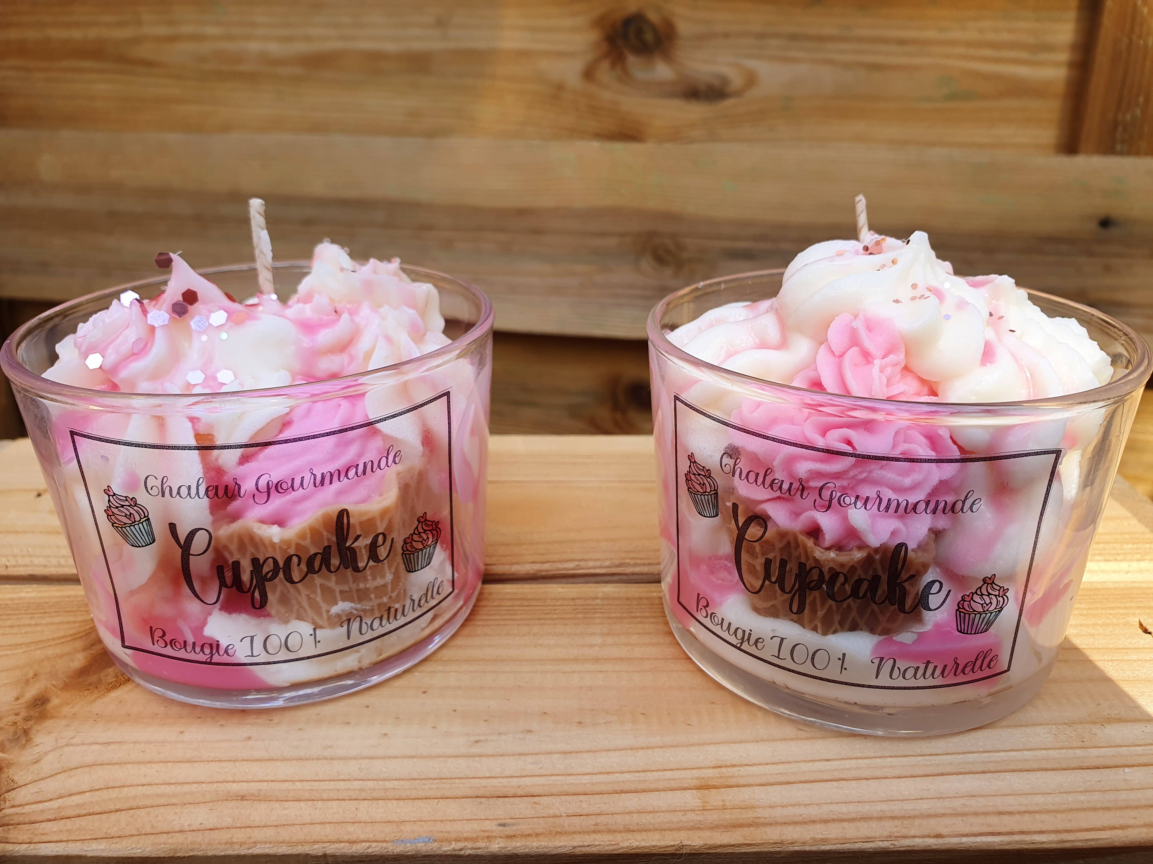 Chaleur Gourmande - Wholesale Novelty Candle - Cupcake candle2