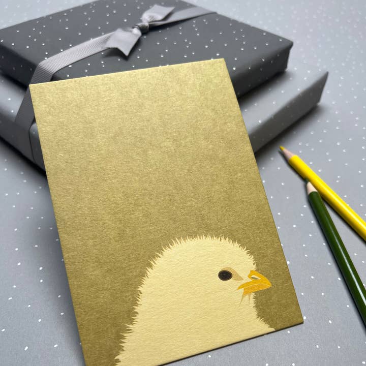 My Pretty Circus - Wholesale Easter Card - Simple Easter card: Happy Easter card chick soft green3