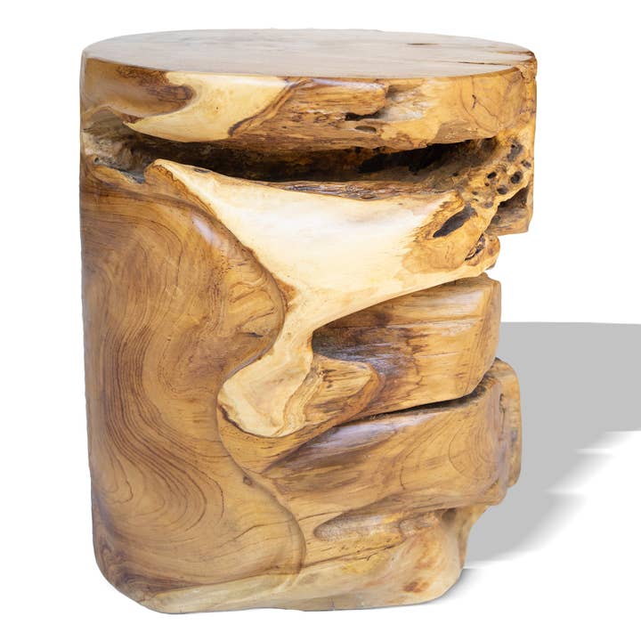 Copper Art - Wholesale Stool - New Stool Teak