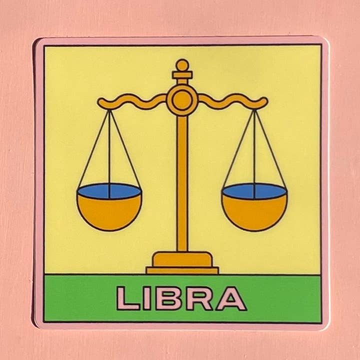 Libra Sticker for wholesale by YEAHYELHSA