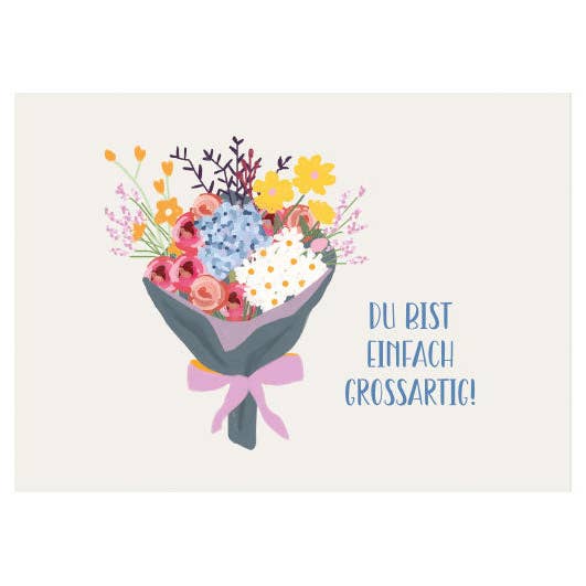 Du är fantastisk | Vykort | Vänskap | Kärlek för wholesale av Hey!Cards GmbH & Co. KG