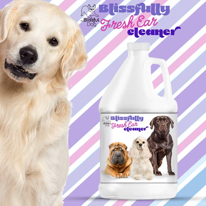 The Blissful Dog - Wholesale Pet Cleaning Supplies - Blissfully Fresh Dog Ear Cleaner Gallon