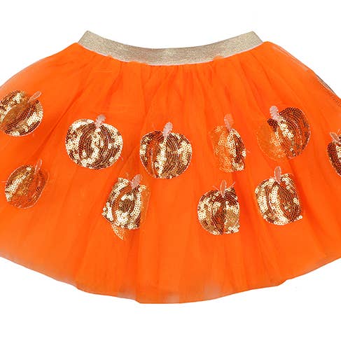 Sparkle Sisters by Couture Clips - Wholesale Tutu - Kids - Pumpkin Tutu