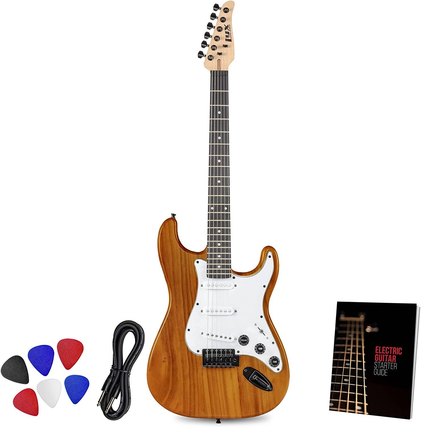 LyxPro - Wholesale Musical Instrument - Beginner 39” Electric Guitar & Electric Guitar Accessories6