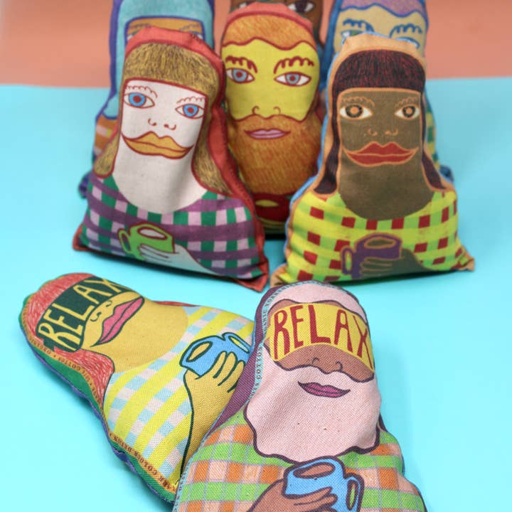 Relaxed People Lavender Bag for wholesale by Ark Colour Design