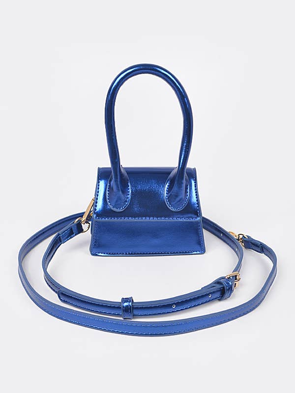 Metallic Single Handle Mini Bag for wholesale by Shop Neighbors