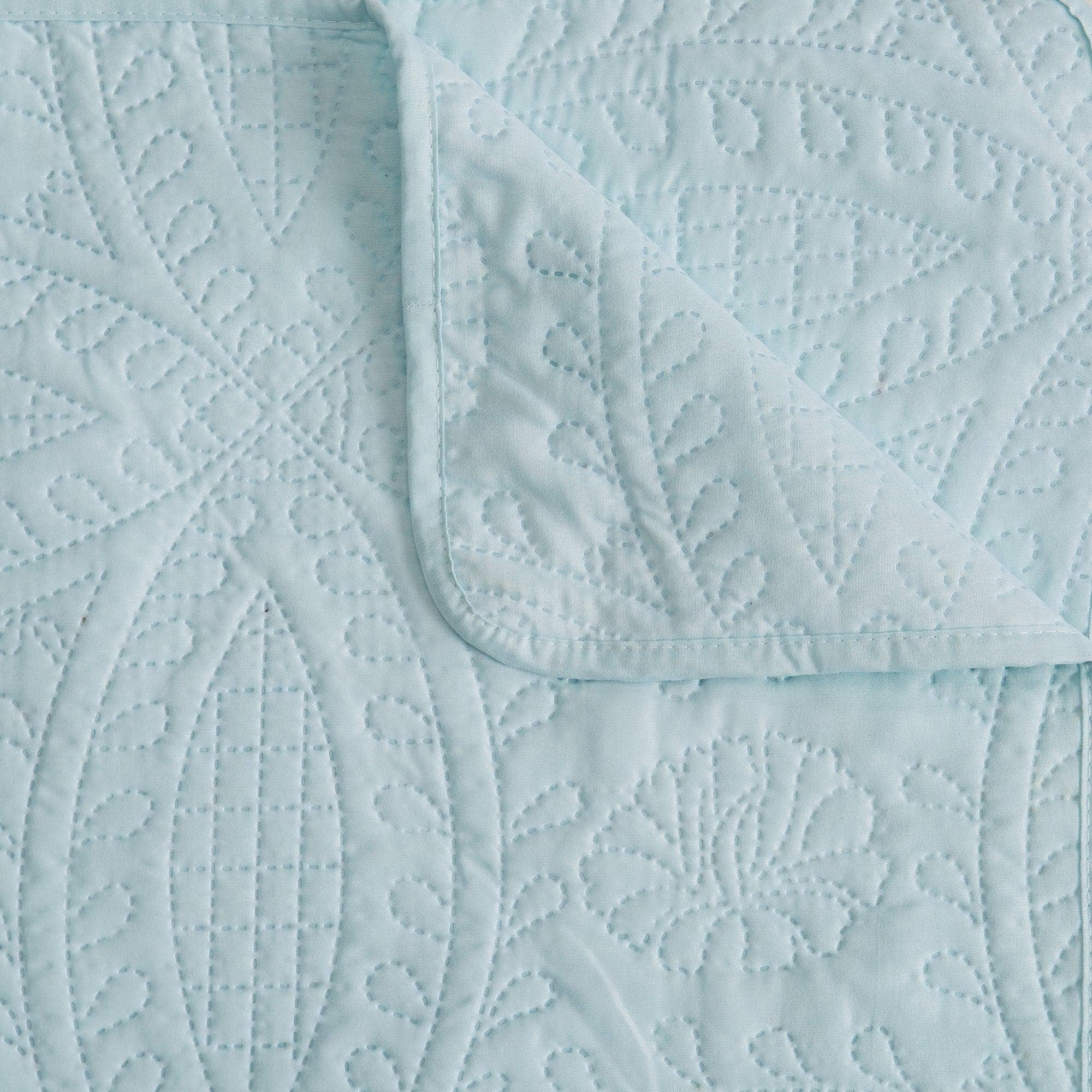 BH Collective - Wholesale Bedding Set - Oversized Quilt & Sham Set - Medallion Stitch - Clara11