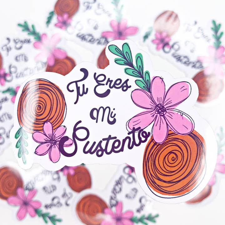 Tu Eres Mi Sustento | Pegatina, STICKER en Español pour la vente par Creative Worship